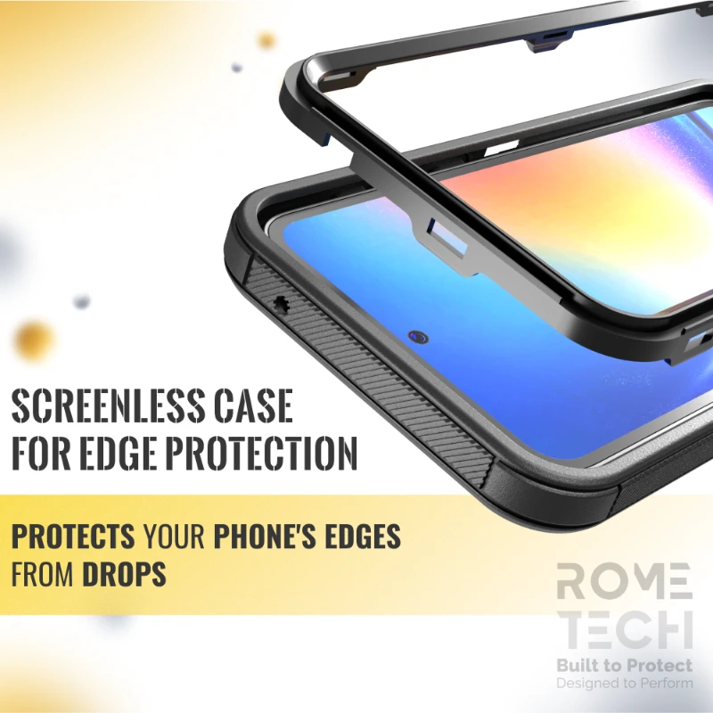 Samsung A35 5G Rome Tech Defender Series Case Black