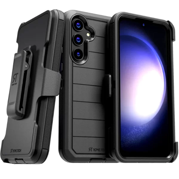 Samsung A55 5G (2024) Rome Tech Defender Series Case Black