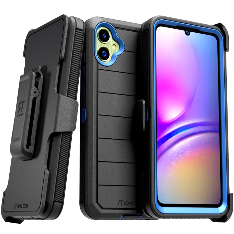 Samsung Galaxy A05 (2023) Rome Tech Defender Series Case Blue Black