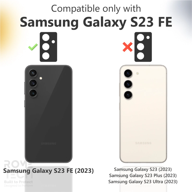 Samsung Galaxy S23 FE (2023) Rome Tech Shell Holster Combo Case
