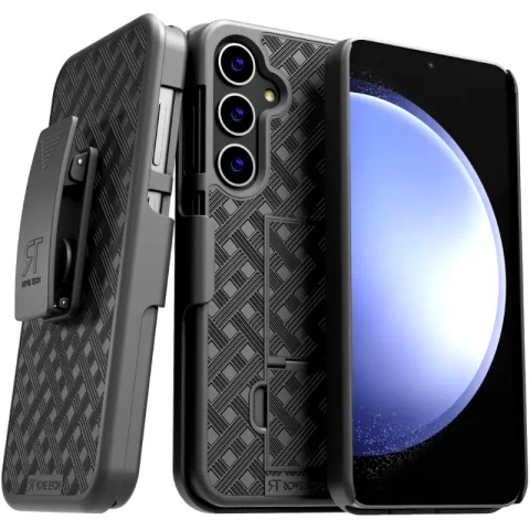 Samsung Galaxy S24 (2024) Rome Tech Shell Holster Combo Case Black