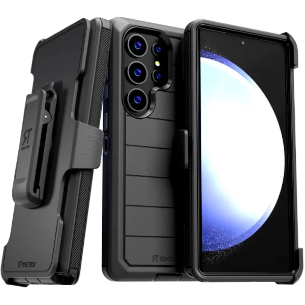 Samsung Galaxy S24 Ultra (2024) Rome Tech Defender Series Case Black