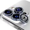 Apple iPhone 14 Pro:14 Pro Max (2022) 15 Pro:15 Pro Max (2023) Rome Tech CD Series Lens 3 + 1 spare Far Peak Blue