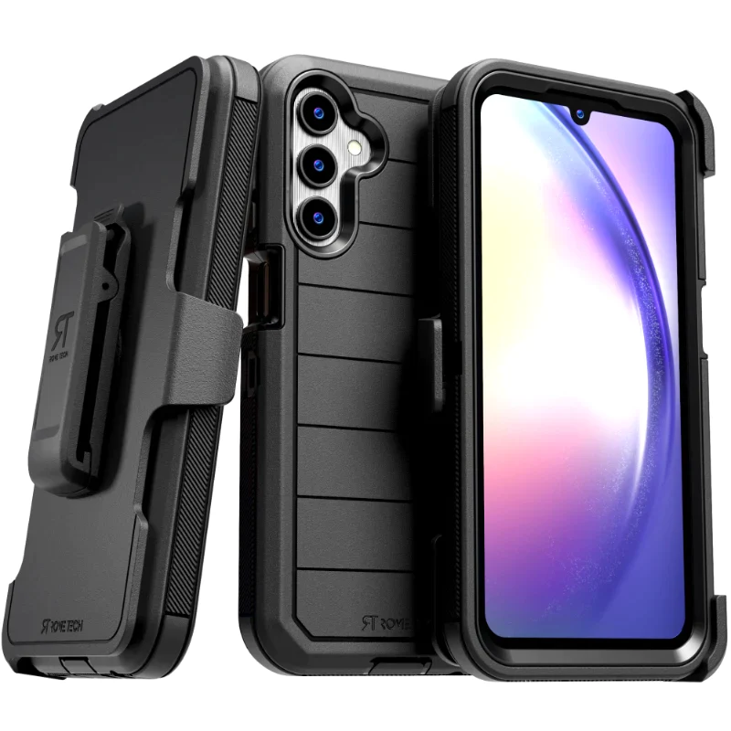 Samsung Galaxy A15 5G (2024) Defender Series Case Black